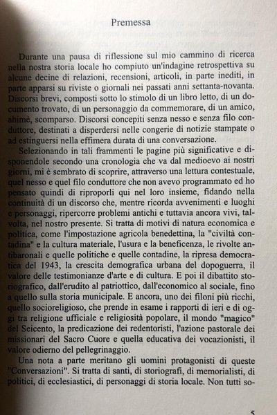 CONVERSAZIONI. UOMINI E VICENDE DELLA PROVINCIA SALERNITANA