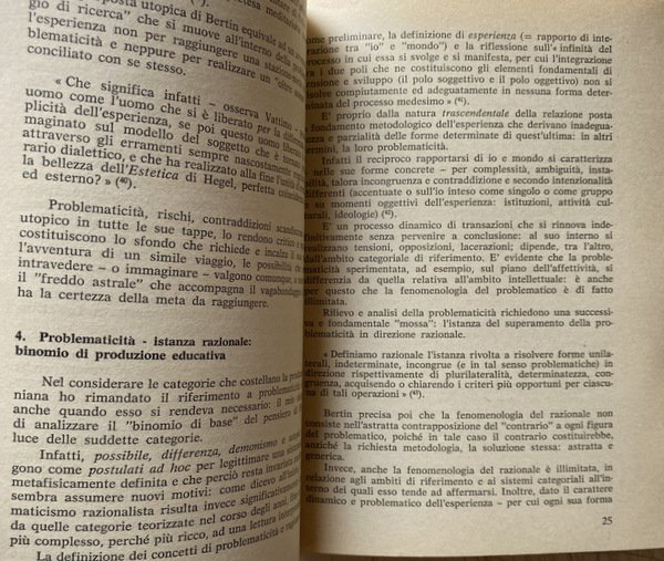 COSTRUIRE L'ESISTENZA. IL RISCATTO DELLA RAGIONE EDUCATIVA