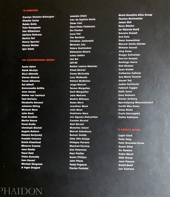 CREAM 3. CONTEMPORARY ART IN CULTURE. 10 CURATORS. 100 CONTEMPORARY …