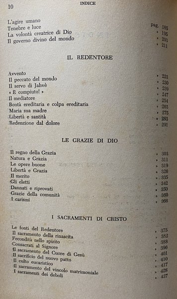 CREDO. DIO, TRINITÀ, CREAZIONE, REDENZIONE, GRAZIA, SACRAMENTI