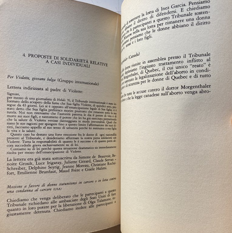 CRIMINI CONTRO LE DONNE. ATTI DEL TRIBUNALE INTERNAZIONALE 4-8 MARZO …