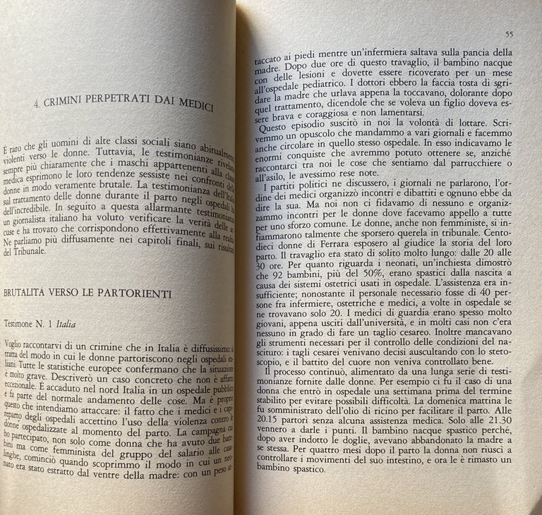 CRIMINI CONTRO LE DONNE. ATTI DEL TRIBUNALE INTERNAZIONALE 4-8 MARZO …