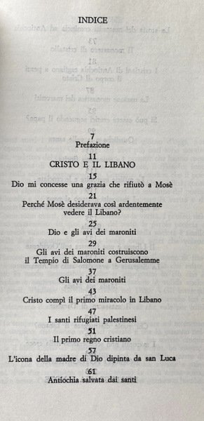CRISTO E IL LIBANO CITTÀ ARMONIOSA. A CURA DI MAURIZIO …
