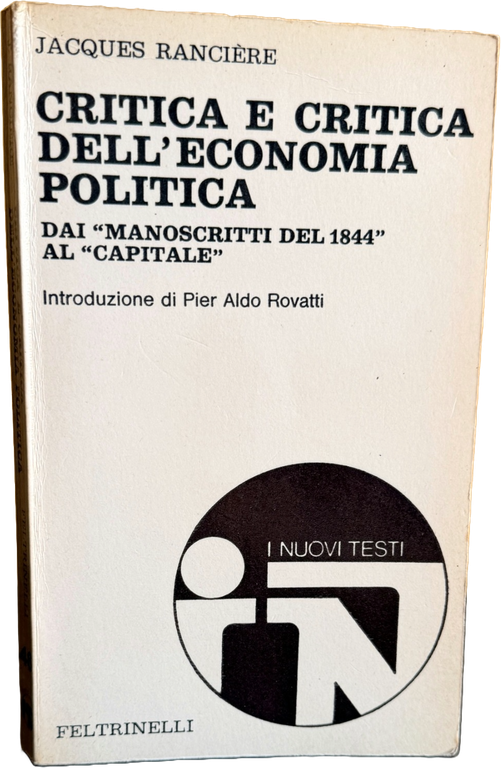 CRITICA E CRITICA DELL'ECONOMIA POLITICA. DAI "MANOSCRITTI DEL 1844" AL … | Immagine Gallery 3
