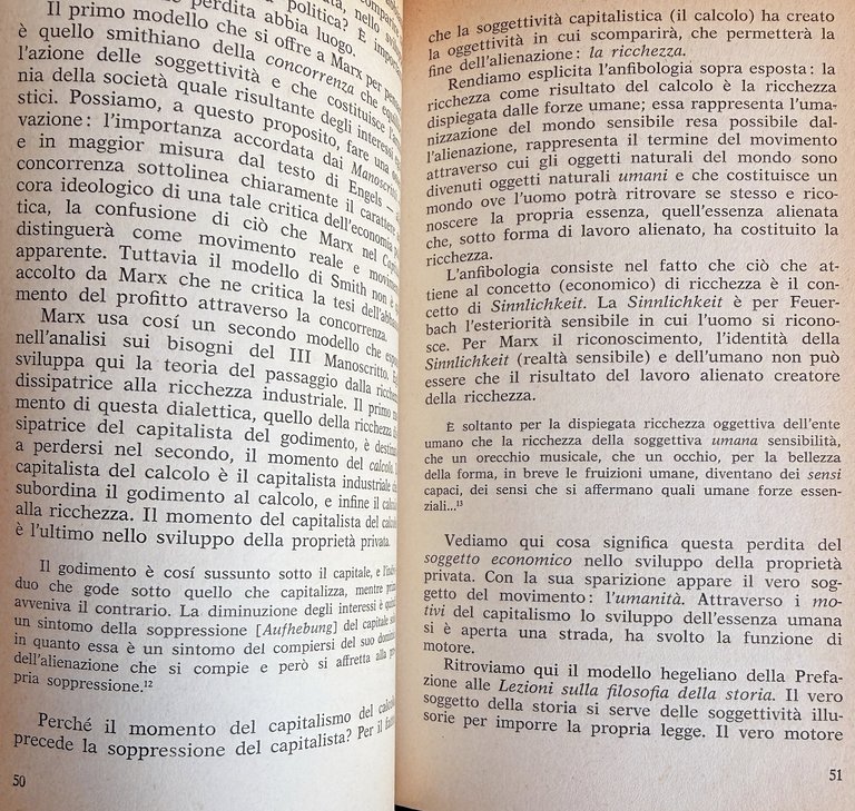 CRITICA E CRITICA DELL'ECONOMIA POLITICA. DAI "MANOSCRITTI DEL 1844" AL … | Immagine Gallery 12
