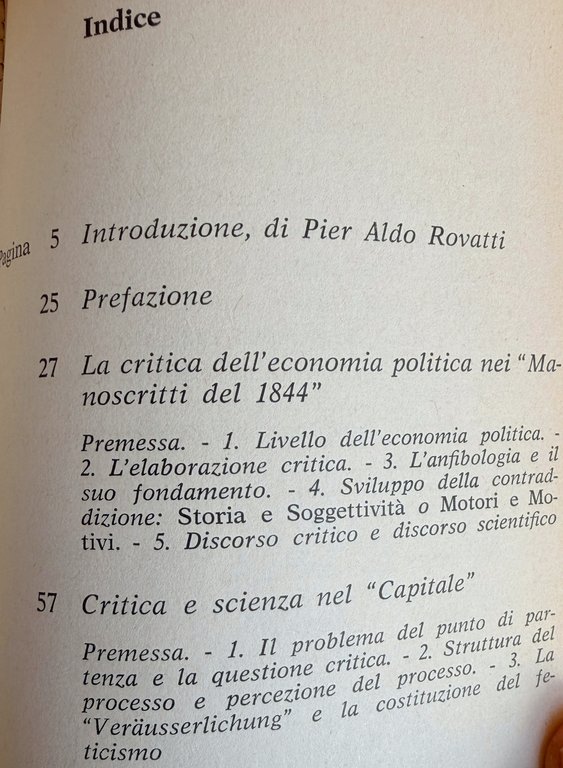 CRITICA E CRITICA DELL'ECONOMIA POLITICA. DAI "MANOSCRITTI DEL 1844" AL … | Immagine Gallery 15