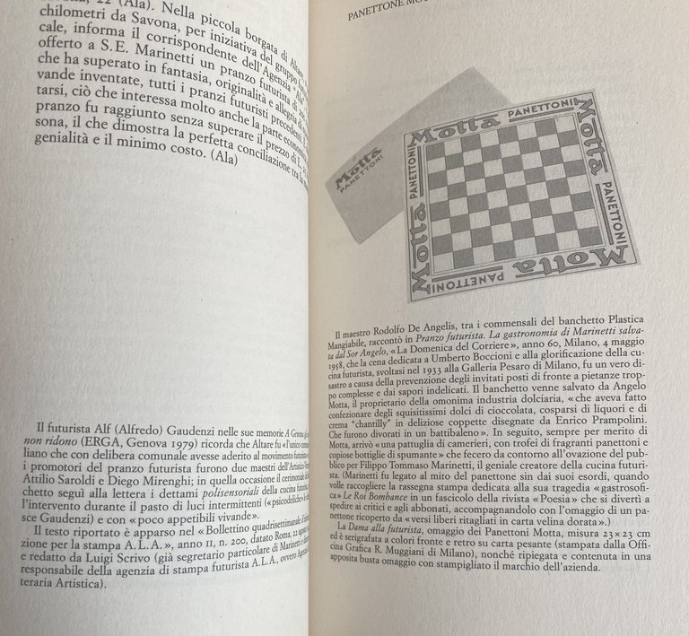 CUCINA FUTURISTA. MANIFESTI TEORICI, MENU E DOCUMENTI.