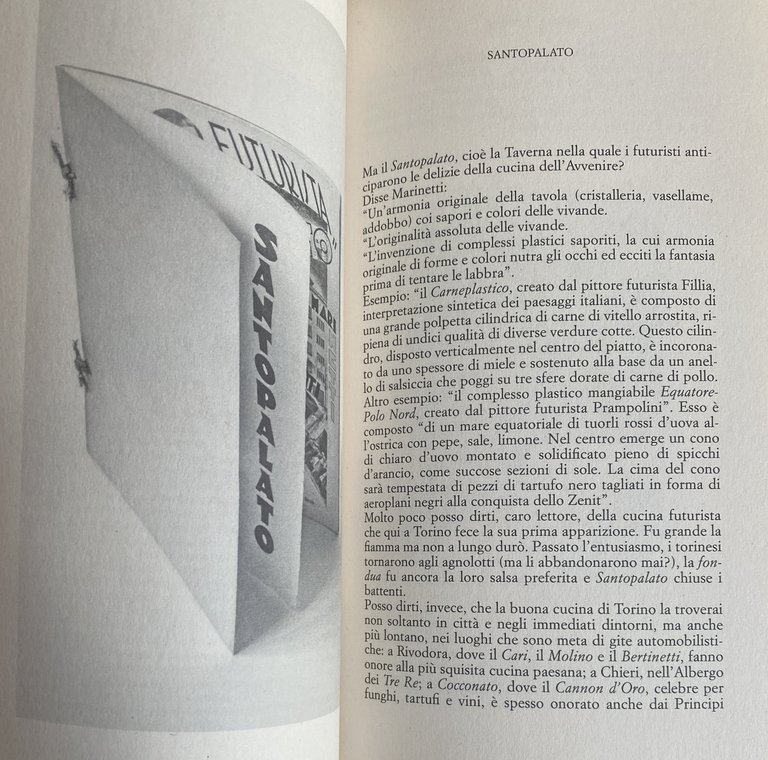 CUCINA FUTURISTA. MANIFESTI TEORICI, MENU E DOCUMENTI.