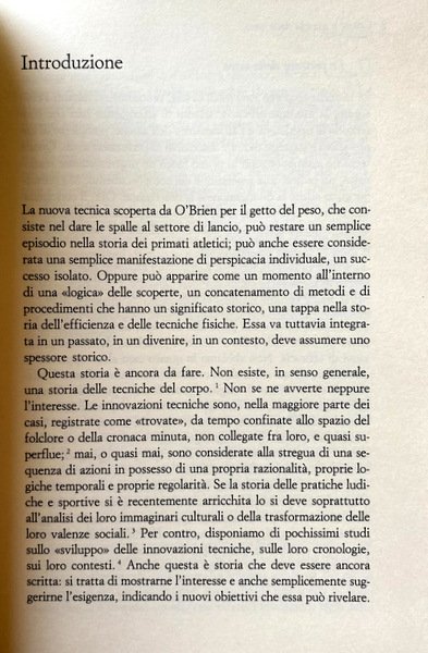 CULTURE E TECNICHE DELLO SPORT. GESTI, STRUMENTI, MATERIALI, ORGANIZZAZIONI. UN'ANTROPOLOGIA …