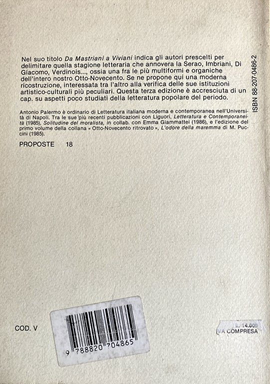 DA MASTRIANI A VIVIANI. PER UNA STORIA DELLA LETTERATURA A … | Immagine Gallery 3