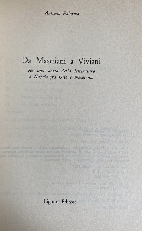 DA MASTRIANI A VIVIANI. PER UNA STORIA DELLA LETTERATURA A … | Immagine Gallery 4