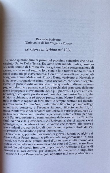 DAGLI APPENNINI ALLE MONTAGNE ROCCIOSE (E RITORNO). TESTIMONIANZE E RIMEMBRANZE …