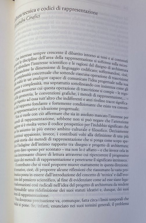 DAL BAROCCO AL RAZIONALISMO. STUDI DI ARCHITETTURA.