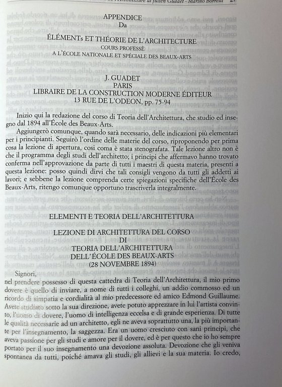 DAL BAROCCO AL RAZIONALISMO. STUDI DI ARCHITETTURA.