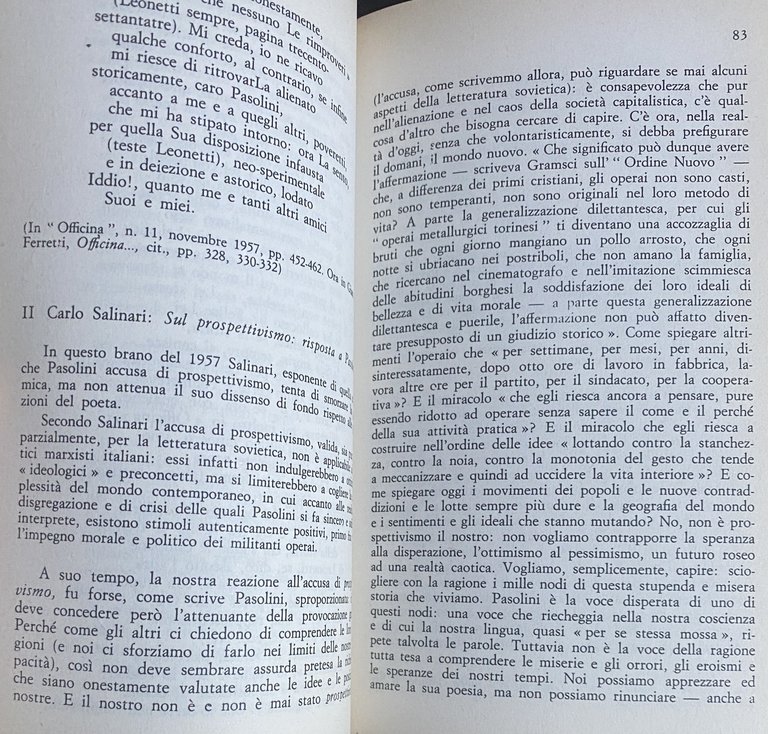 DAL TRAMONTO DELL'ERMETISMO ALLA NEOAVANGUARDIA