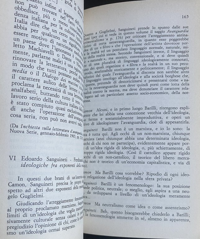 DAL TRAMONTO DELL'ERMETISMO ALLA NEOAVANGUARDIA