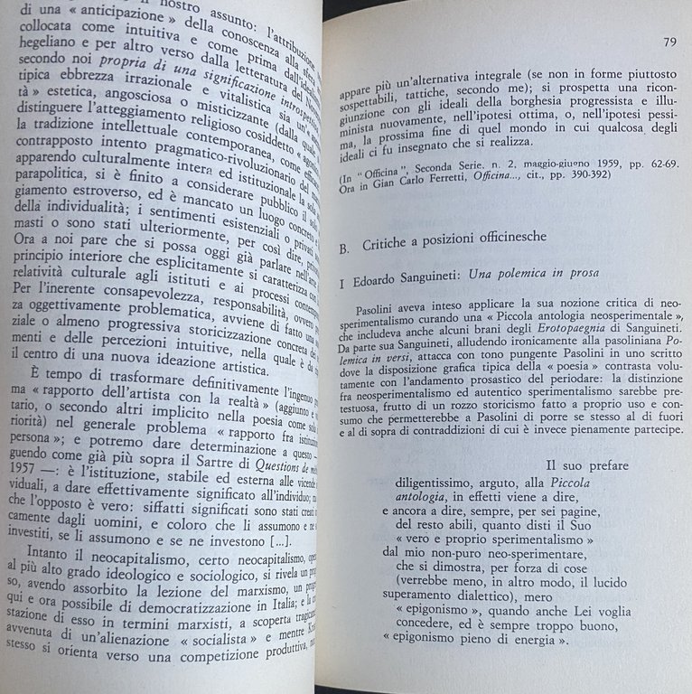 DAL TRAMONTO DELL'ERMETISMO ALLA NEOAVANGUARDIA