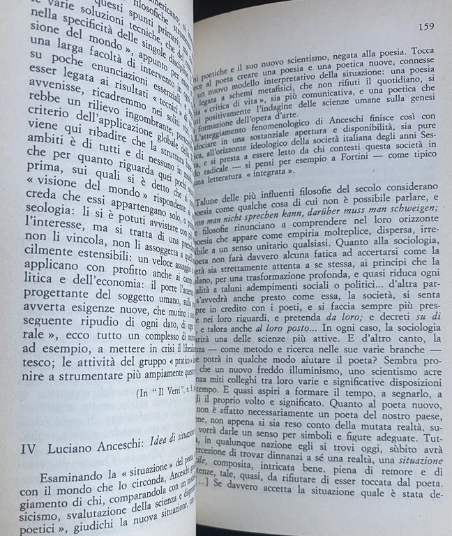 DAL TRAMONTO DELL'ERMETISMO ALLA NEOAVANGUARDIA