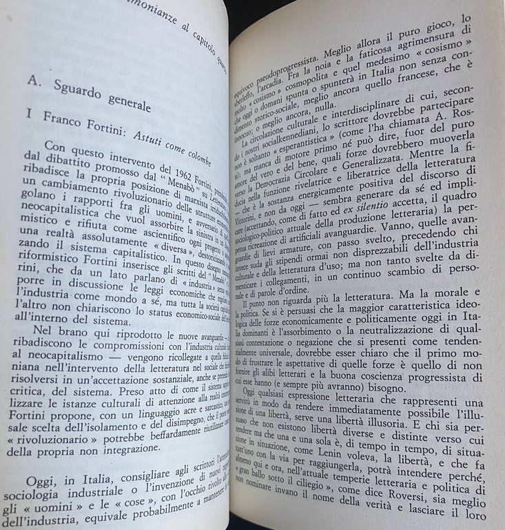 DAL TRAMONTO DELL'ERMETISMO ALLA NEOAVANGUARDIA