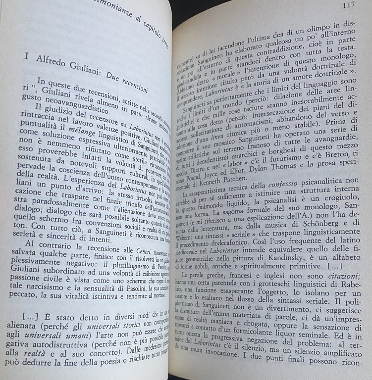 DAL TRAMONTO DELL'ERMETISMO ALLA NEOAVANGUARDIA