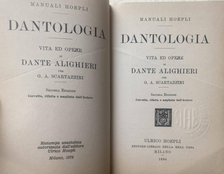 DANTOLOGIA. VITA E OPERE DI DANTE ALIGHIERI