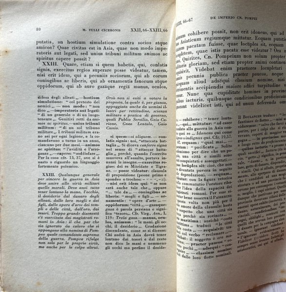 DE IMPERIO CN. CNEI POMPEI AD QUIRITES ORATIO (PRO LEGE …