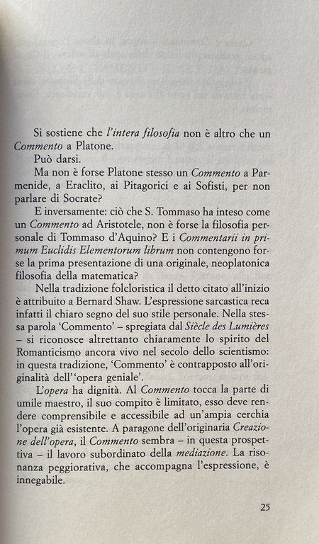 DE INTERPRETATIONE. LA GEOMETRIA NON-EUCLIDEA NEL CONTESTO DELLA ORATIO CONTINUA …