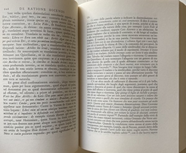 DE RATIONE DICENDI LA RETORICA. TESTO ORIGINALE LATINO E TRADUZIONE …