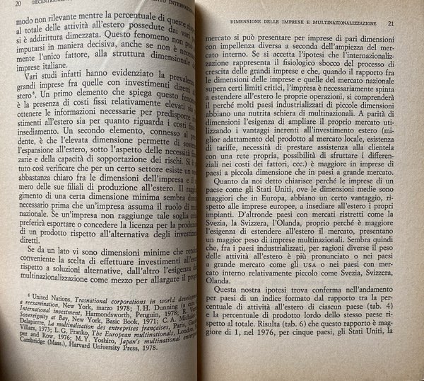 DECENTRAMENTO INTERNAZIONALE E DECENTRAMENTO PRODUTTIVO. IL CASO DELL'INDUSTRIA ELETTRONICA