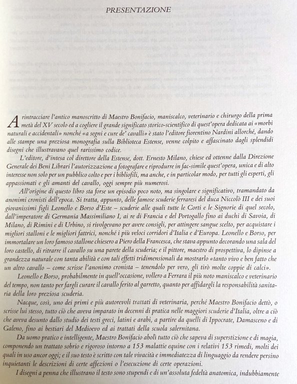 DEI CAVALLI: LA PRATICA DI MAESTRO BONIFACIO DEI MORBI NATURALI …