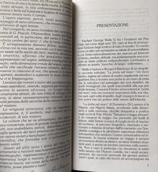 DELUSIONI E SOGNI AFRICANI