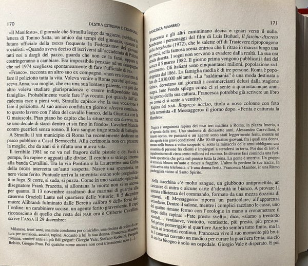 DESTRA ESTREMA E CRIMINALE. DA STEFANO DELLE CHIAIE A MARIO …