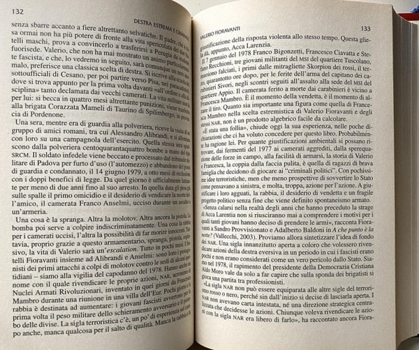 DESTRA ESTREMA E CRIMINALE. DA STEFANO DELLE CHIAIE A MARIO …