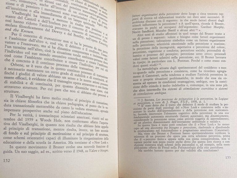 DEWEY E BRUNER: IL PROCESSO EDUCATIVO NELLA SOCIETÀ INDUSTRIALE