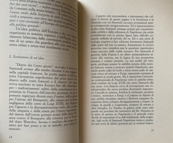 DIARIO DEI CENTO GIORNI. A CURA DI MARCO SPAGNOLI