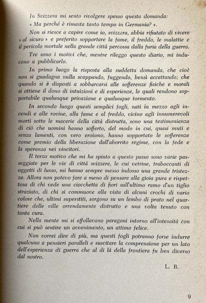 DIARIO DI MONACO: 1944-1945