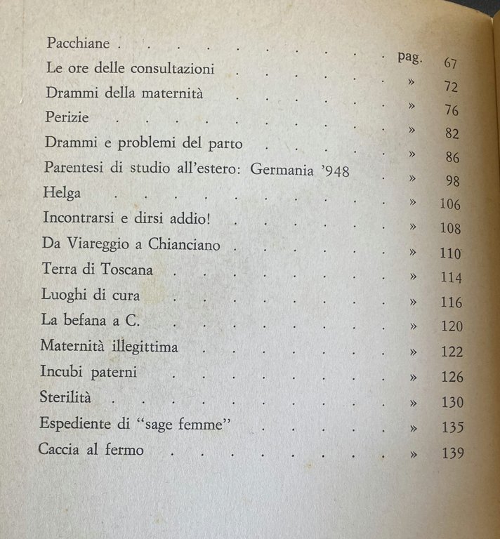 DIETRO LA MASCHERA DI GARZA (QUASI DIARIO DI GINECOLOGO)
