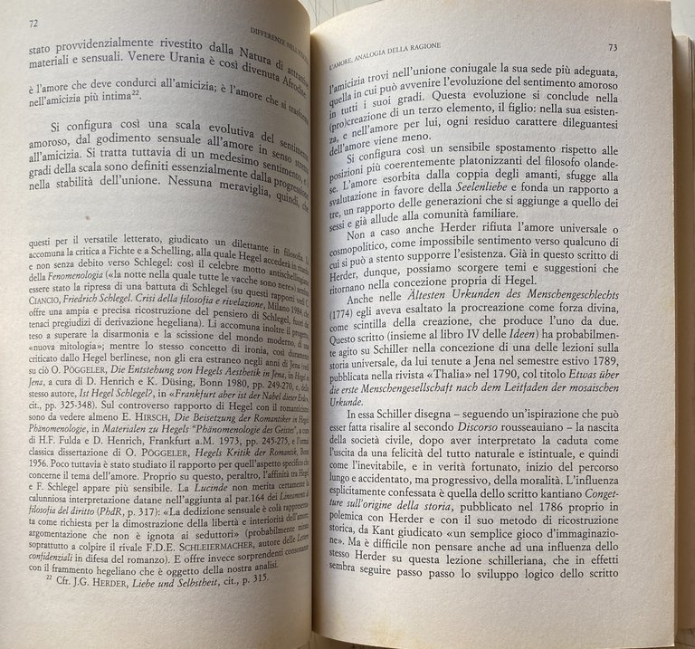 DIFFERENZE NELL'ETICITÀ. AMORE, FAMIGLIA, SOCIETÀ CIVILE IN HEGEL