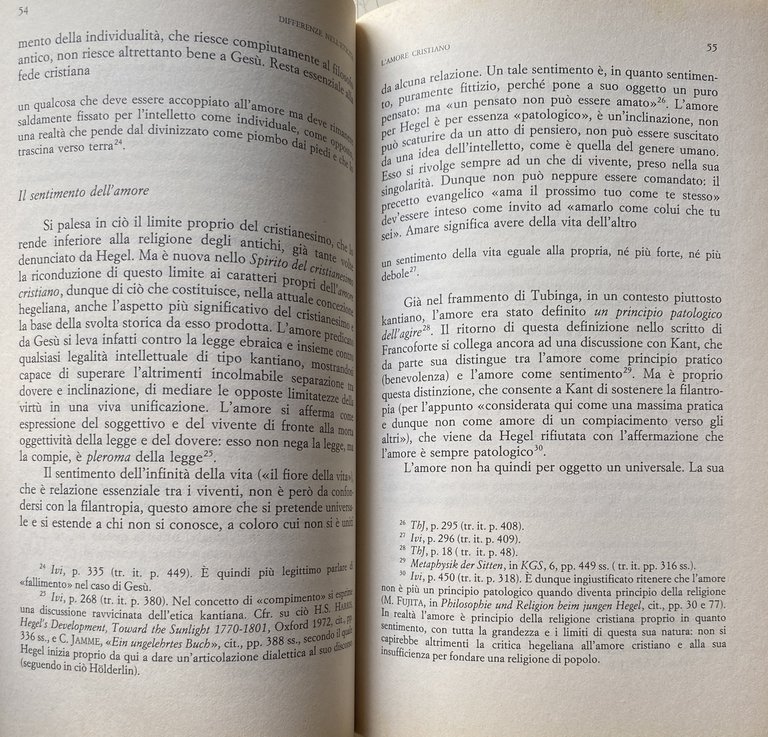 DIFFERENZE NELL'ETICITÀ. AMORE, FAMIGLIA, SOCIETÀ CIVILE IN HEGEL