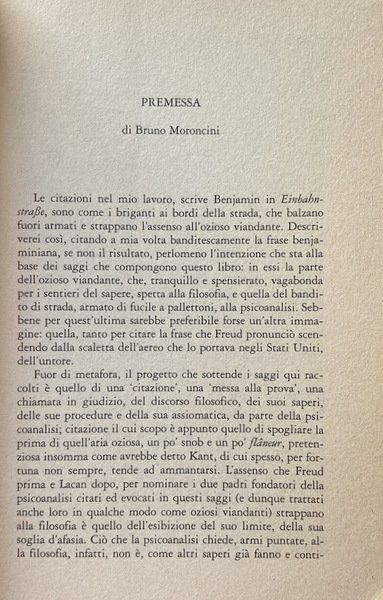 DIFFRAZIONI. LA FILOSOFIA ALLA PROVA DELLA PSICOANALISI