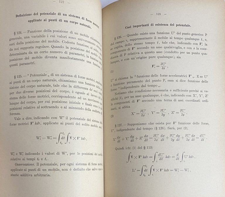 DINAMICA FISICA. LEZIONI SULLE LEGGI GENERALI DEL MOVIMENTO DEI CORPI …