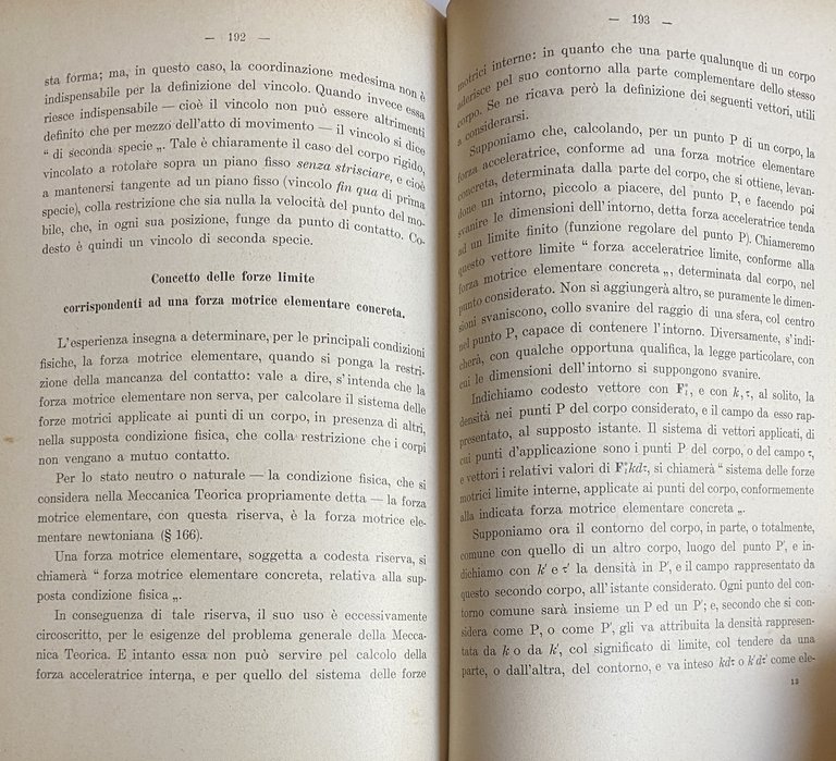 DINAMICA FISICA. LEZIONI SULLE LEGGI GENERALI DEL MOVIMENTO DEI CORPI …