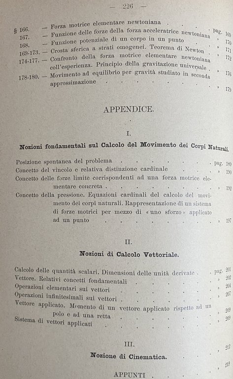 DINAMICA FISICA. LEZIONI SULLE LEGGI GENERALI DEL MOVIMENTO DEI CORPI …