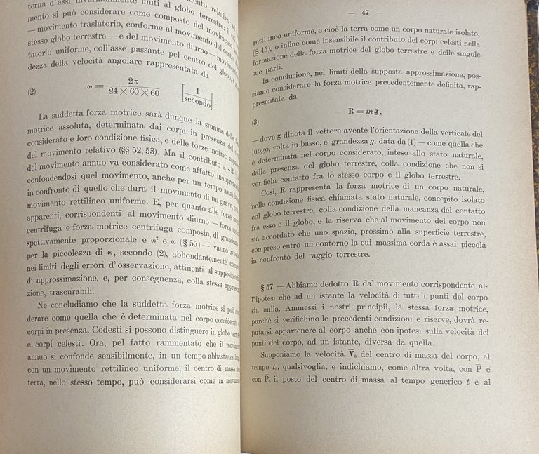 DINAMICA FISICA. LEZIONI SULLE LEGGI GENERALI DEL MOVIMENTO DEI CORPI …