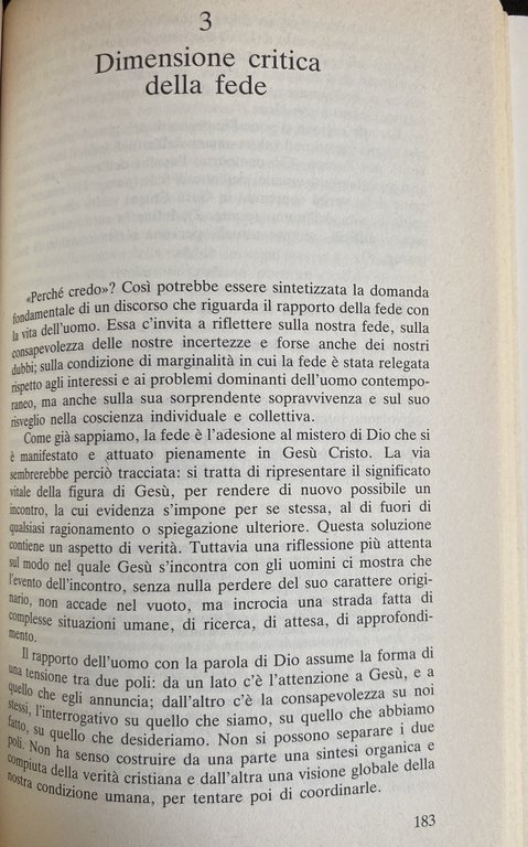 DIO E L'UOMO UN INCONTRO DI SALVEZZA. RIVELAZIONE E FEDE | Immagine Gallery 14