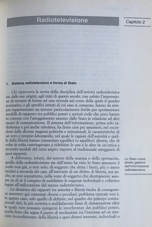 DIRITTO DELL'INFORMAZIONE E DELLA COMUNICAZIONE. STAMPA, RADIOTELEVISIONE, TELECOMUNICAZIONI, TEATRO E …
