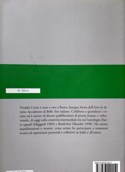 DISPERSIONE. SCRIVENDO ESTREMI CONFINI. NUOVI SEGNALI DEL VERBO-VISUALE BORDERLINE DELLA …