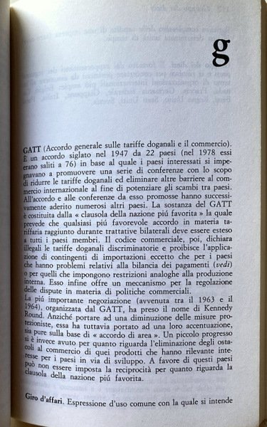 DIZIONARIO DI POLITICA ECONOMICA