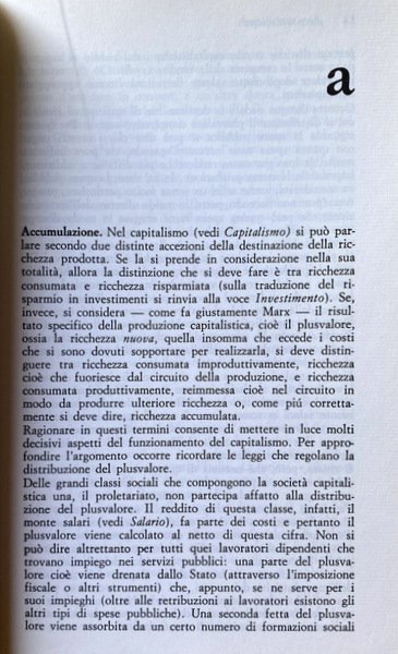 DIZIONARIO DI POLITICA ECONOMICA