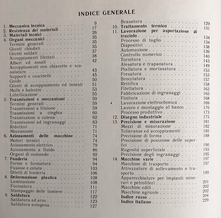 DIZIONARIO ILLUSTRATO RUSSO-ITALIANO DELLE COSTRUZIONI MECCANICHE: 3614 TERMINI